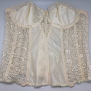 Intimate Wear by Dominique Corset Cream Color.